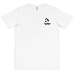 ArugamBay Surf Co Embroidered Eco White T-Shirt