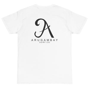 ArugamBay Surf Co Classic Organic Eco T-Shirt White